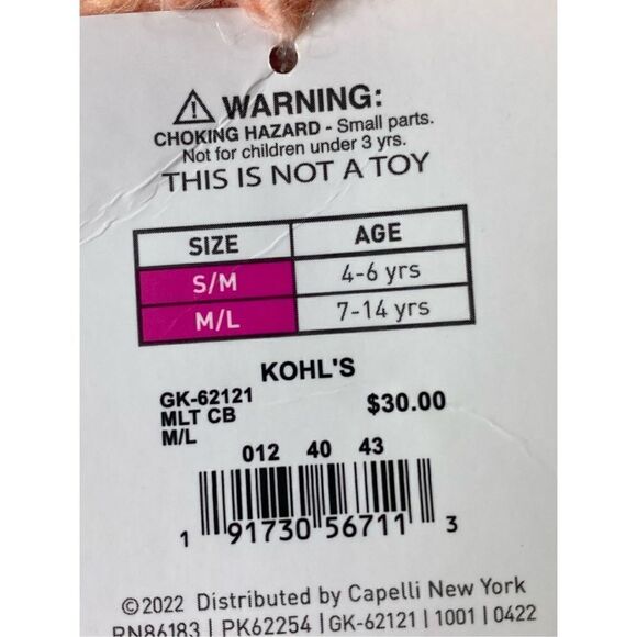 Elli by Capelli M/L Ombre Cuffed Beanie & Magic Glove 2- Piece Set - Picture 6 of 11